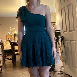 Emerald Green Cocktail Dress NWOT